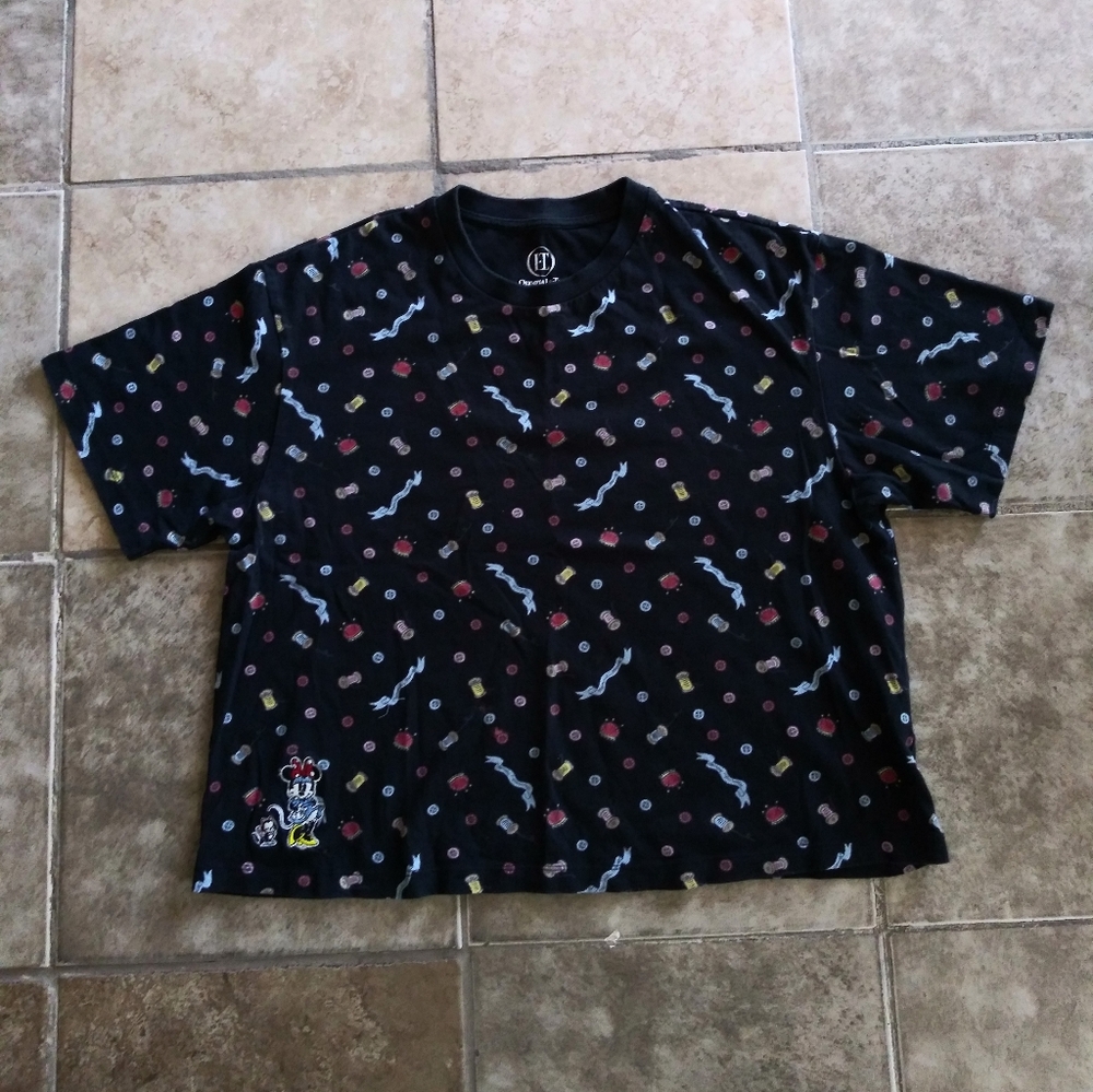 Disney Olympia Le-Tan Minnie Mouse Crop Top